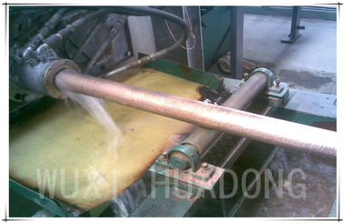 Roulette horizontale de machine de coulée continue de tuyaux creux en bronze en laiton de tonnelier fondant jugeant le four fait sur commande